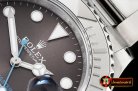 Rolex YachtMaster Mens 116622 904L SS/SS D.Grey GMF Asia3135