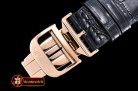 JAEGER LE COULTRE Master Control 1000 hours RG/LE Black ST-17 Mo