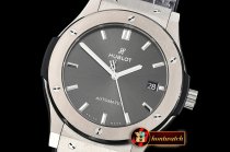 Hublot Classic Fusion Bang 45mm TI/LE/RU Grey WWF A2892 Mod