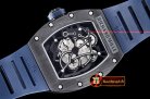 RM090D - RM055 Bubba Watson Tourbillon CER/VRU Blue Custom Movt