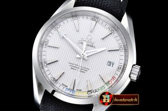 Replica Omega Aqua Terra W Olym SS/NY White JHF A2824 Mod8500
