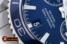 Omega Planet Ocean 45mm Chrono TI/TI Blue BP A7750 Mod9300