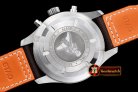 IWC0320 - 3777 Pilot Chrono SS/LE Blue 7750