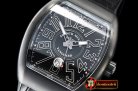 Franck Muller Vanguard PVD/LE/RU (Blk) Black/Num Asia 2892