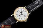 BRE080A - Classique MoonPhase Ref.3300 YG/LE White MY9015 Mod