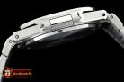 Patek Philippe Nautilus 7010 Ladies Diams SS/SS Black - Swiss Qtz