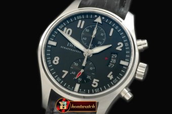 IWC0240 - 3878 SS/LE Black 7750