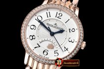 Jaeger Le Coultre Rendez-Vous Day/Night Diams Bez RG/RG White MY9015 Mod