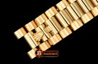 Rolex Daydate 36mm Flt YG/YG Wrap Gold Diam BP Swiss 2836