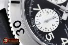 Breitling Superocean SteelFish Chrono SS/RU Blk/Wht A7750