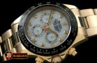 Replica Rolex Daytona 116528 YG/YG White Diam A-7750 Sec@6
