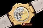 Patek Philippe Nautilus Mens 40mm Diams YG/LE White Sticks V2 MY9015