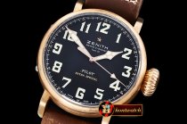 ZENITH Type 20 Pilot Extra Special BR/LE Black XF A2824 Mod