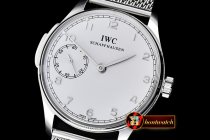 IWC0332C - Portugese 524204 SS/ME White SS YLF A-23J Cal95290