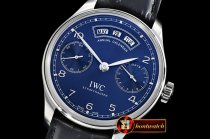 IWC Portugieser Annual Calendar IW503502 SS/LE Blue A52850