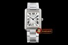 Cartier Tank Solo SS/SS White ZF Miyota 9015 Mod