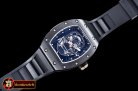 Replica Richard Miller RM052 Skeleton Black Ceramic CR/VRU Black