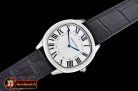 Cartier Drive De Cartier Extra-Flat SS/LE White Jap Qtz