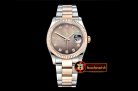 Rolex Datejust DJ 36mm Oyst Flt RG/SS Black MOP Diams BP A3135 M