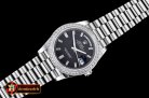 Rolex DayDate 228206 SS/SS Blk Diam Baug BP A3255 Mod