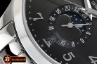 Patek Philippe Complication GMT Moonphase 5396G SS/SS Blk/Num MY9015