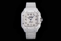 Cartier > SANTOS SERIES Full Dia 40mm A2824