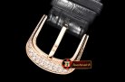 Franck Muller Casablanca Mens Diams Baug. RG/LE Diam Asia 2824