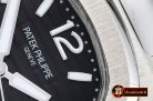 Patek Philippe Nautilus 7010 Ladies SS/SS Black - Swiss Qtz