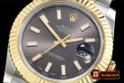 Rolex Datejust DJ2 41mm Oyst YG/SS Rhodium Grey Stk BP A3136 Mod