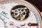 IWC0294 - Portugese Mystere Tourbillon RG/LE White Tourbillon