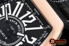 Franck Muller Vanguard Mens V45 RG/LE/RU Black Lume ABF Asia 2824