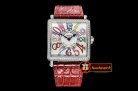 Franck Muller Master Sq 6002 Midsize SS/LE Red Crazy GF - Swiss Qtz