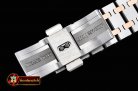 Replica Audemars Piguet Royal Oak Ladies 33mm RG/SS Wht JF Swiss