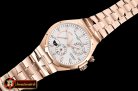 VACH. CONSTANTINE Overseas Dual Time Power Reserve RG/RG Wht TWA A1222