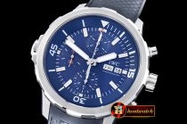 IWC AquaTimer Chronograph SS/RU Blue V6F Asia 7750