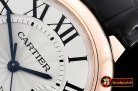 Cartier Balon Bleu Mens 42mm Wrapped RG/LE2 White BP Swiss 2824