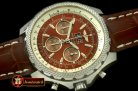 Replica Breitling Bentley 6.75 Big Date SS/LE Brown A-7750