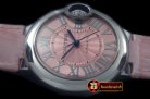 CAR0331A - Ballon De Cartier Ladies SS/LE Pink Roman Miyota