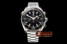 Omega Planet Ocean Chrono SS/SS Blk OMF V4 A7750 Mod