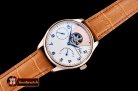IWC Portugese Mystere Tourbillon RG/LE Wht/Blue Asia 21J
