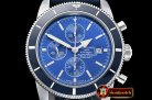 Breitling SuperOcean Heritage II Chrono SS/RU Blue OMF A7750