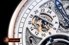 Cartier MoonPhase RG/LE Skeletonal White - Asia HW Tourbillon