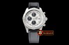 Breitling Colt 44mm Chronograph Automatic SS/RU Wht/Stk A7750