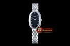 Longines Elegance Ladies SS/SS Black TWF Swiss Qtz