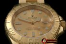 Best Replica Rolex Yachtmaster Men FG Gold Swiss Eta 2836/3135