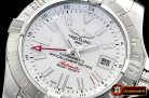 Breitling Avenger II GMT A3239011 SS/SS White GF A2836