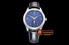 Jaeger Le Coultre Master Calendar Moonphase SS/LE Blue OMF MY9015 Mod