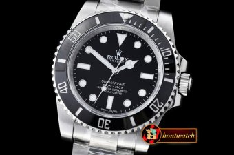 ROLSUB182 - Submariner No Date 114060 SS/SS Black JF SA-3130