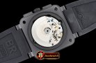 Bell & Ross BR03-94 Chronograph PVD/RU Black Asia 7750