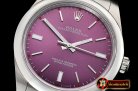 Rolex Oyster Pert. 39mm 114300 904L SS/SS Grape GMF A3132